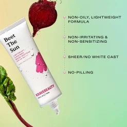 KraveBeauty Beet the Sun Lightweight Sunscreen Broad Spectrum SPF 50 PA++++ 50ml