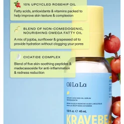 KraveBeauty Great Barrier Relief 45ml + Oil La La 45ml (Worth £56)