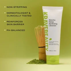 KraveBeauty Matcha Hemp Hydrating Cleanser 120ml
