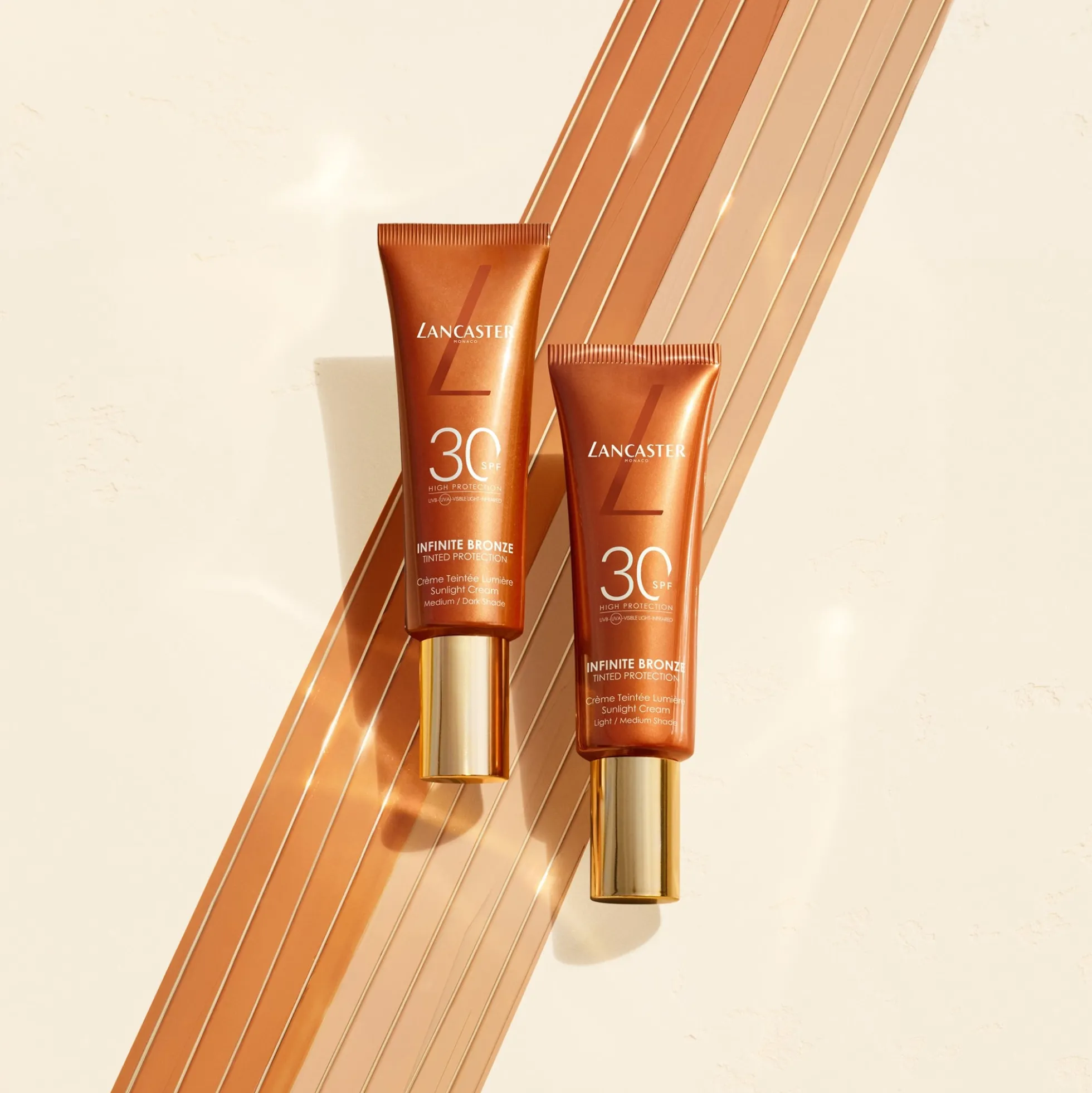 Lancaster Infinite Bronze Tinted Protection Sunlight Cream SPF30 50ml