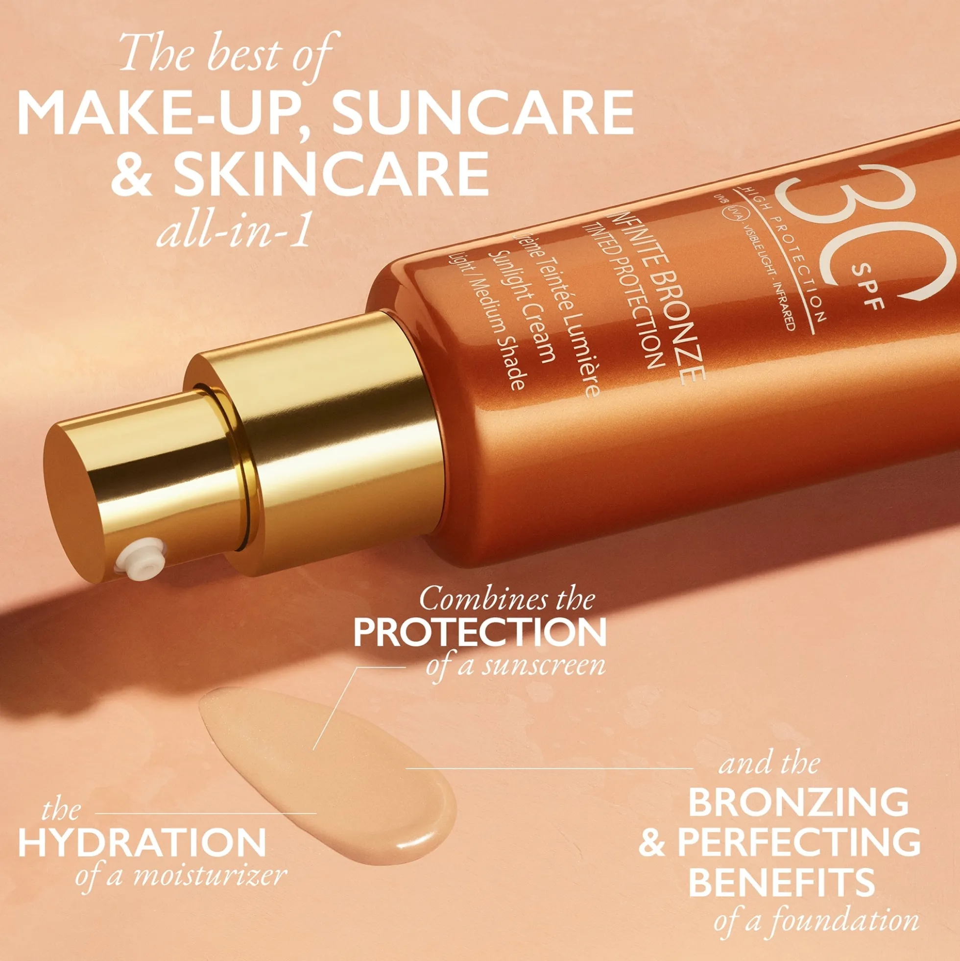 Lancaster Infinite Bronze Tinted Protection Sunlight Cream SPF30 50ml