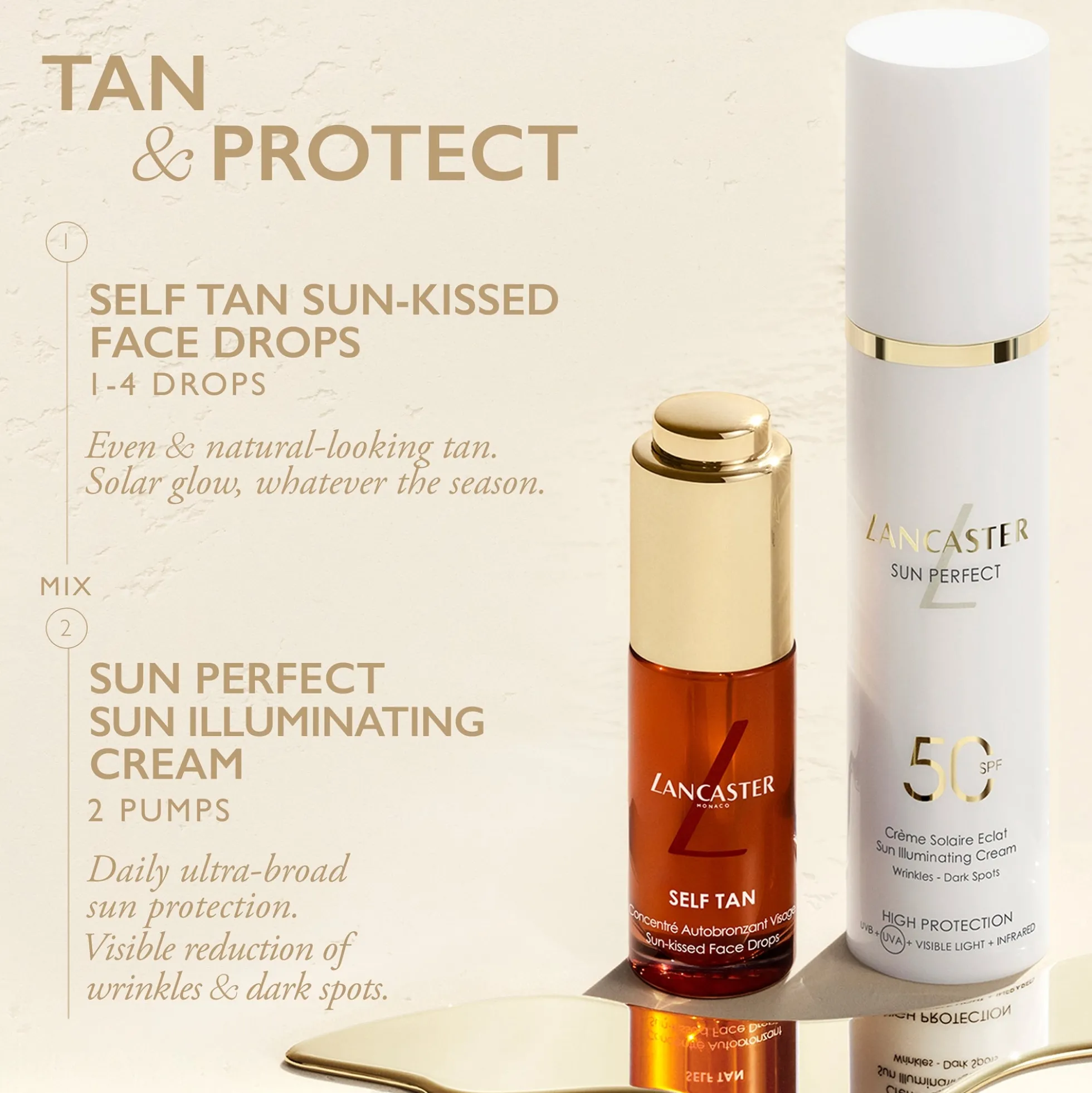 Lancaster Self Tan Sun-Kissed Face Drops 15ml