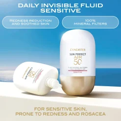 Lancaster Sun Perfect Air Daily Invisible Fluid SPF50 Sensitive Mineral 40ml/1.3 oz