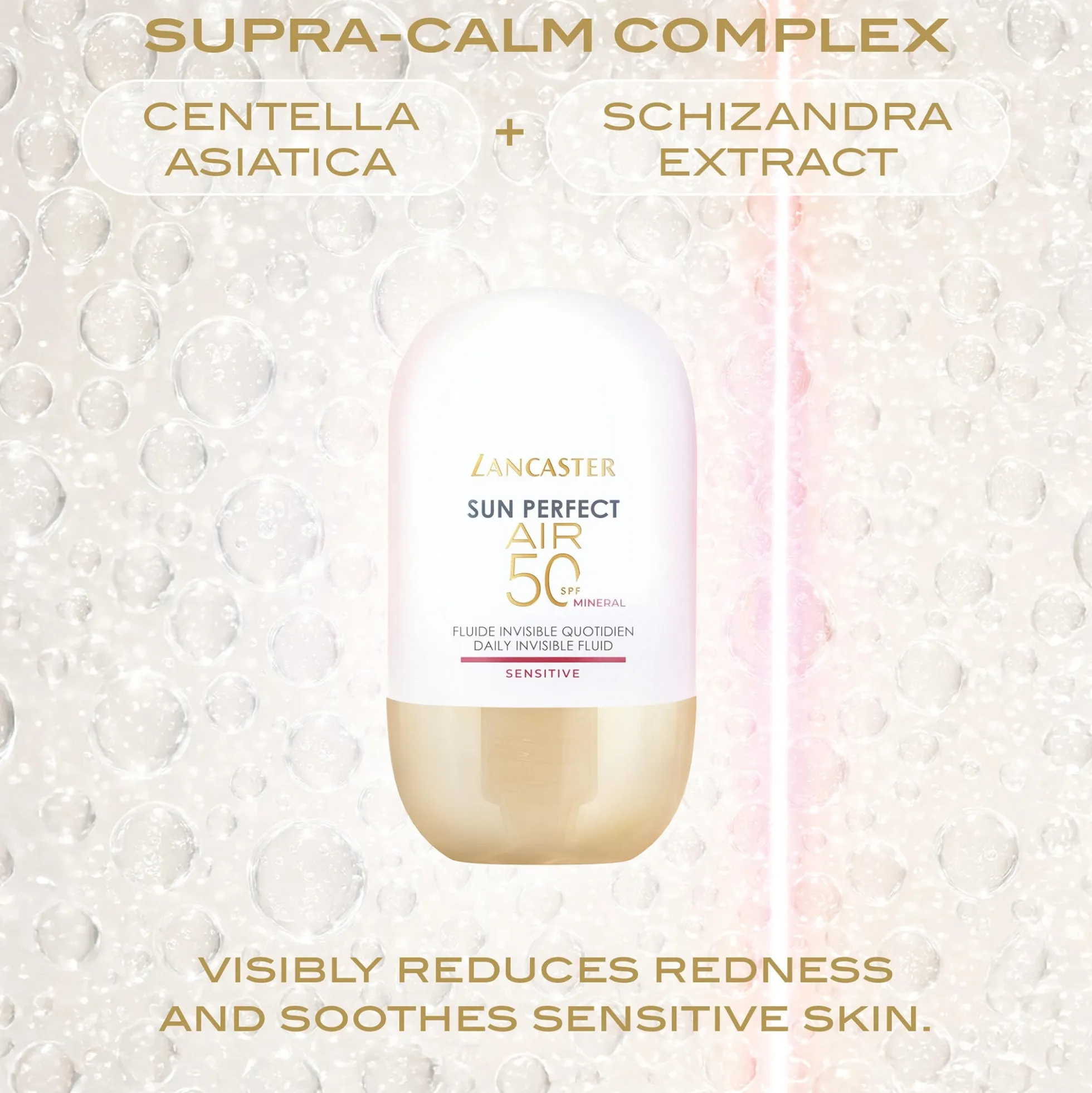 Lancaster Sun Perfect Air Daily Invisible Fluid SPF50 Sensitive Mineral 40ml/1.3 oz