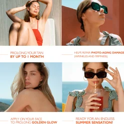 Lancaster Sun Tan Maximizer After Sun Face Serum 30ml