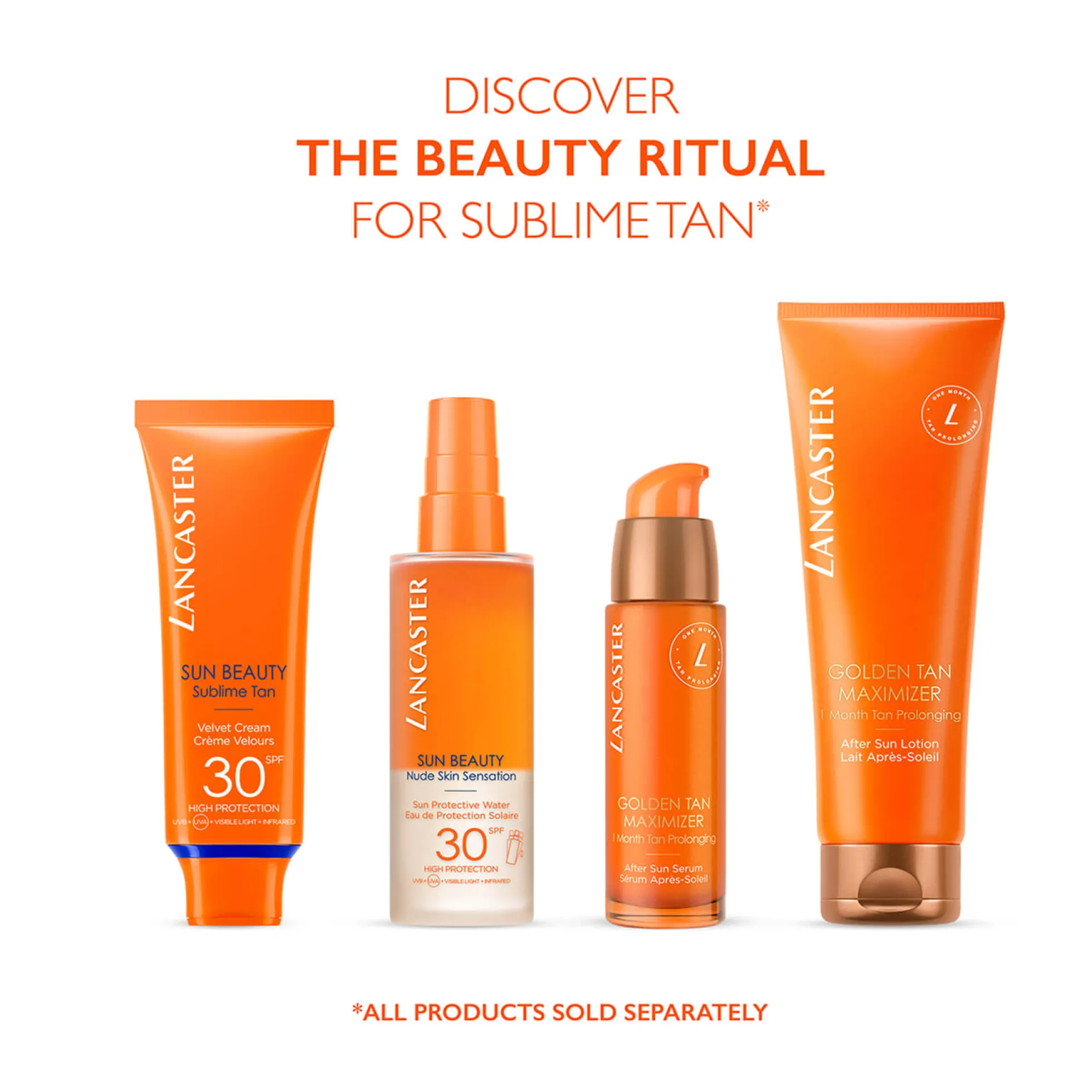 Lancaster Sun Tan Maximizer After Sun Face Serum 30ml