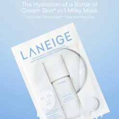 LANEIGE Cream Skin Milky Hydration Sheet Mask - 5 Sheets