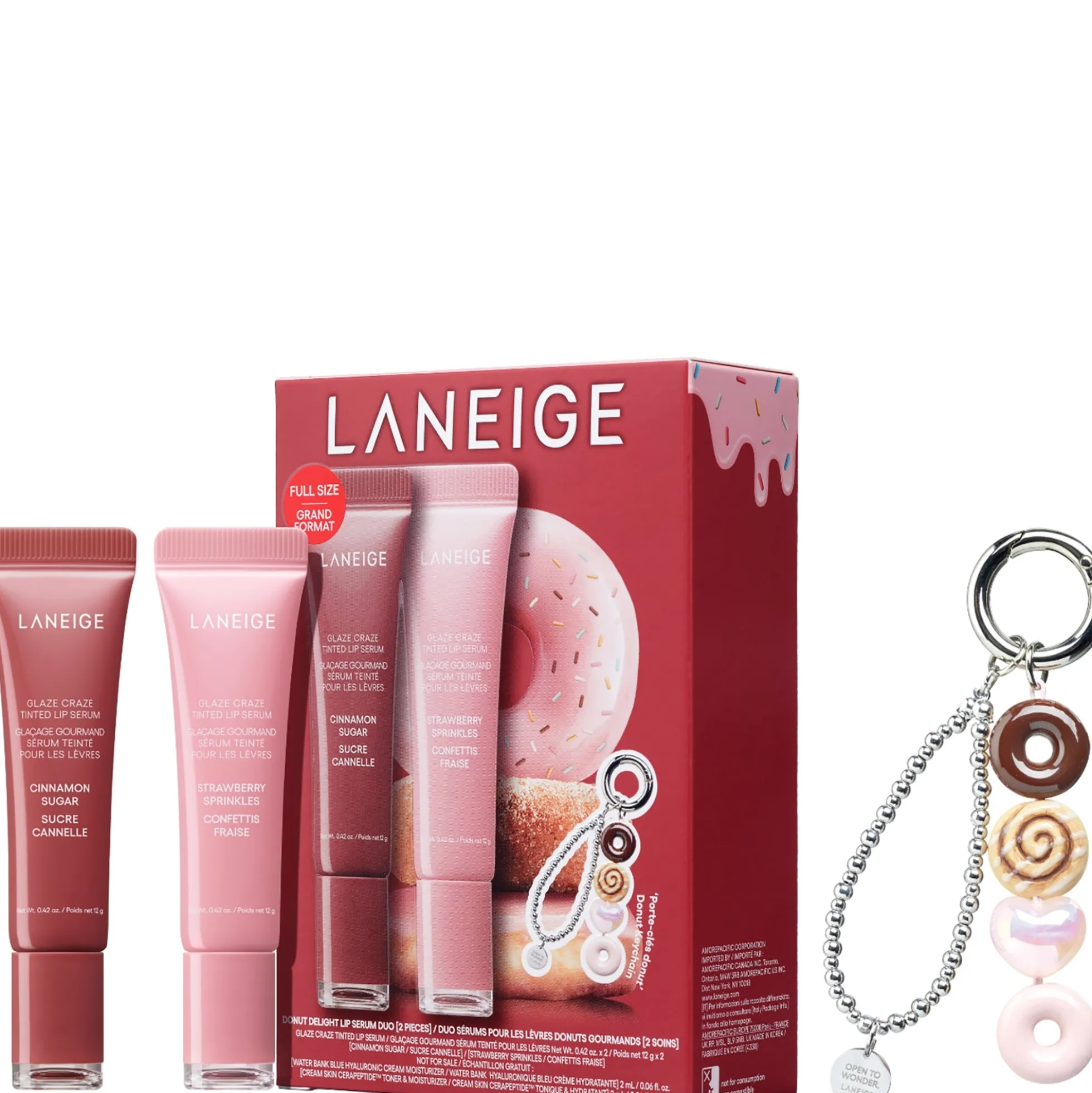Laneige Donut Delight Lip Serum Duo Set