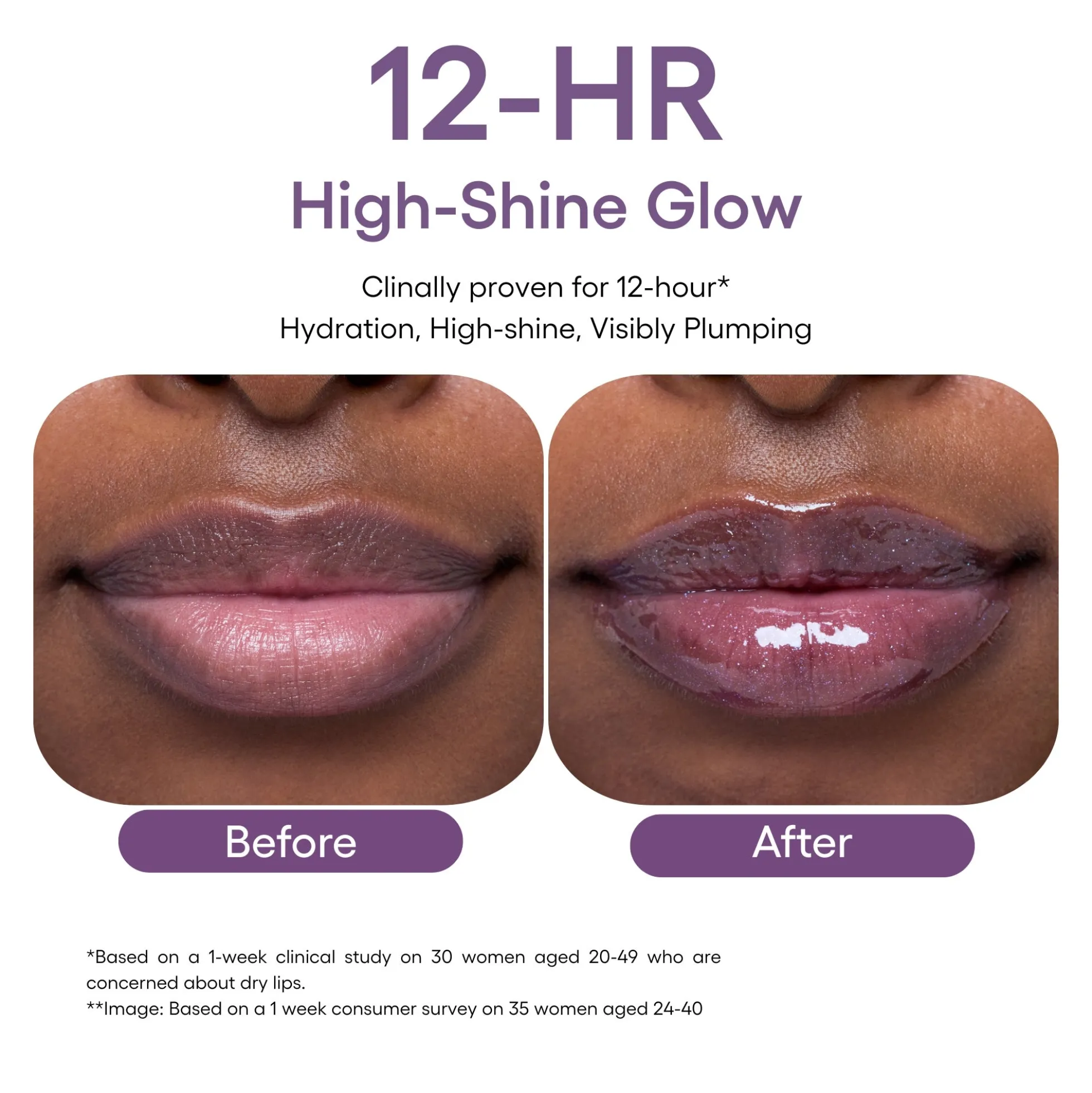 LANEIGE Glaze Craze Tinted Lip Serum - Black Plum Glaze 12g