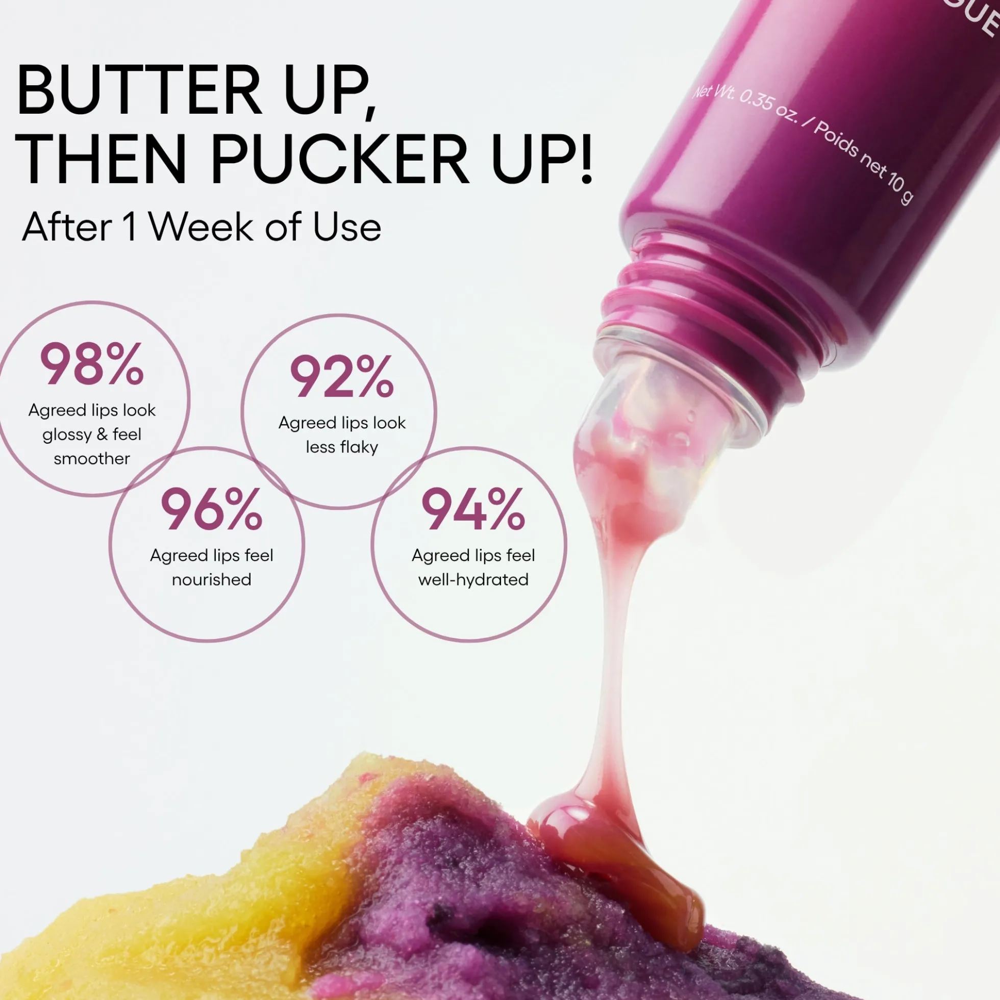 LANEIGE Lip Glowy Balm Acai Mango Smoothie 10g