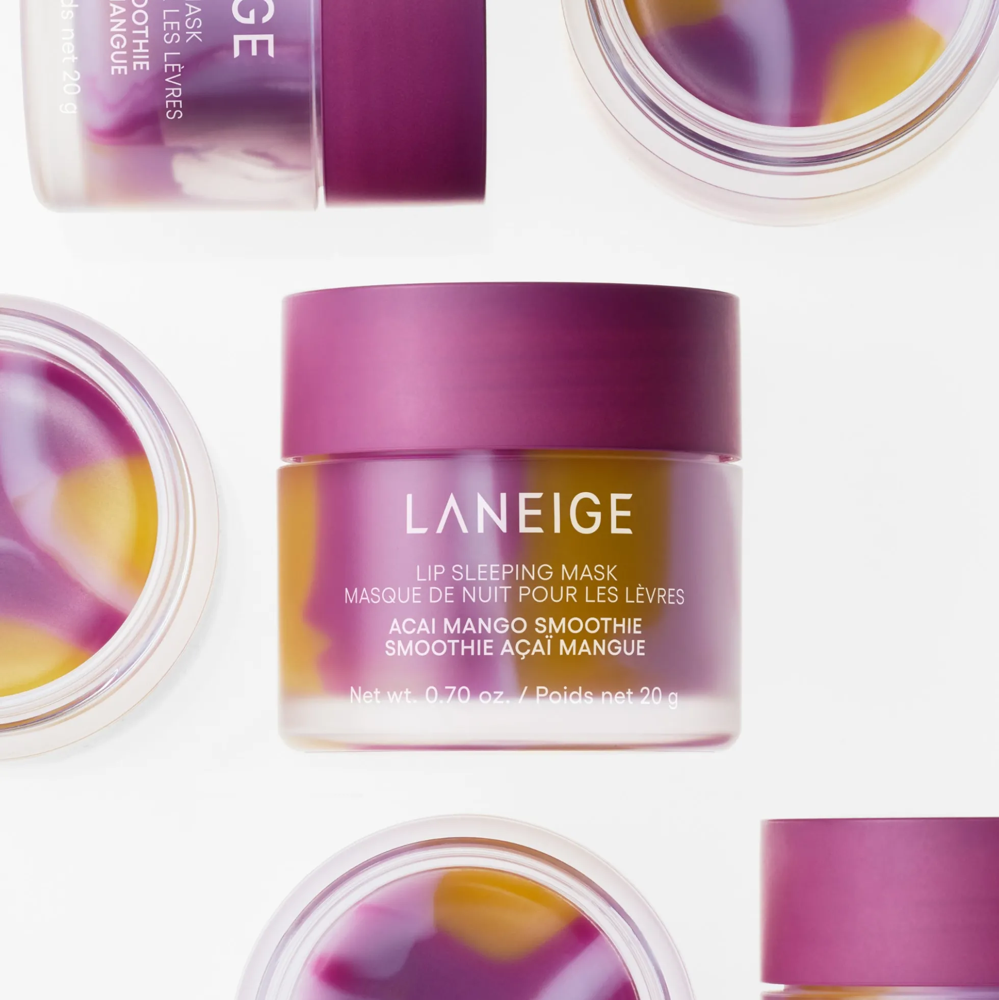 LANEIGE Lip Sleeping Mask Acai Mango Smoothie 20g