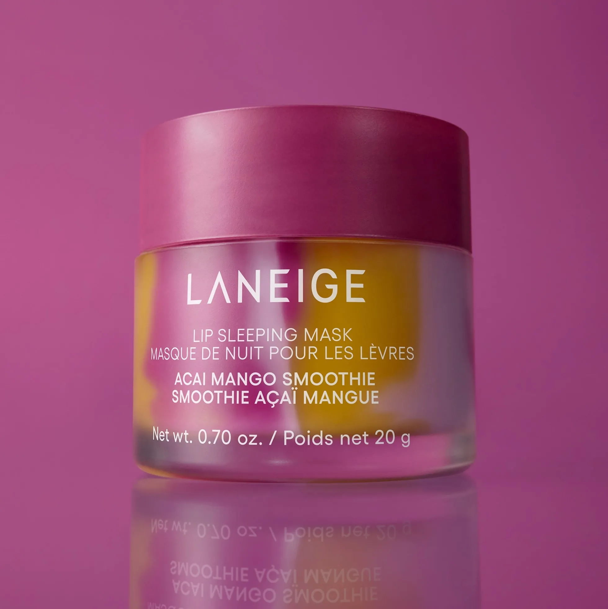 LANEIGE Lip Sleeping Mask Acai Mango Smoothie 20g