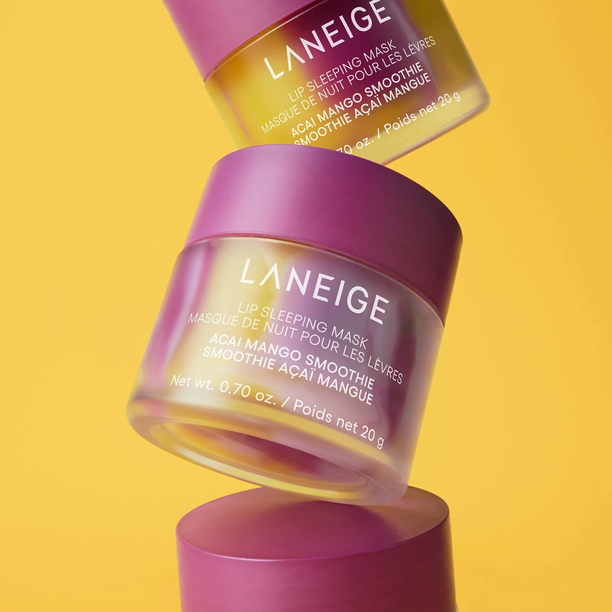LANEIGE Lip Sleeping Mask Acai Mango Smoothie 20g