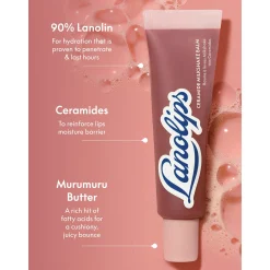 Lanolips Ceramide Milkshake Tinted Lip Balm - Caramel Melt