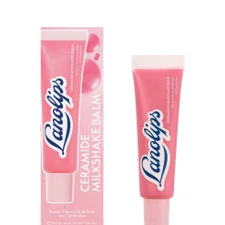 Lanolips Ceramide Milkshake Tinted Lip Balm - Strawberry Bubble