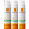 La Roche-Posay Anthelios Anti-Shine Sun Protection Invisible SPF50+ Face Mist 75ml Trio