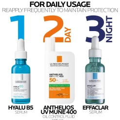 La Roche-Posay Anthelios Oil Control Fluid SPF50+ for Oily Blemish-Prone Skin 50ml
