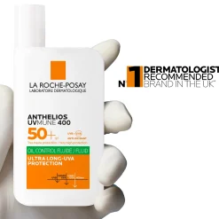 La Roche-Posay Anthelios Oil Control Fluid SPF50+ for Oily Blemish-Prone Skin 50ml