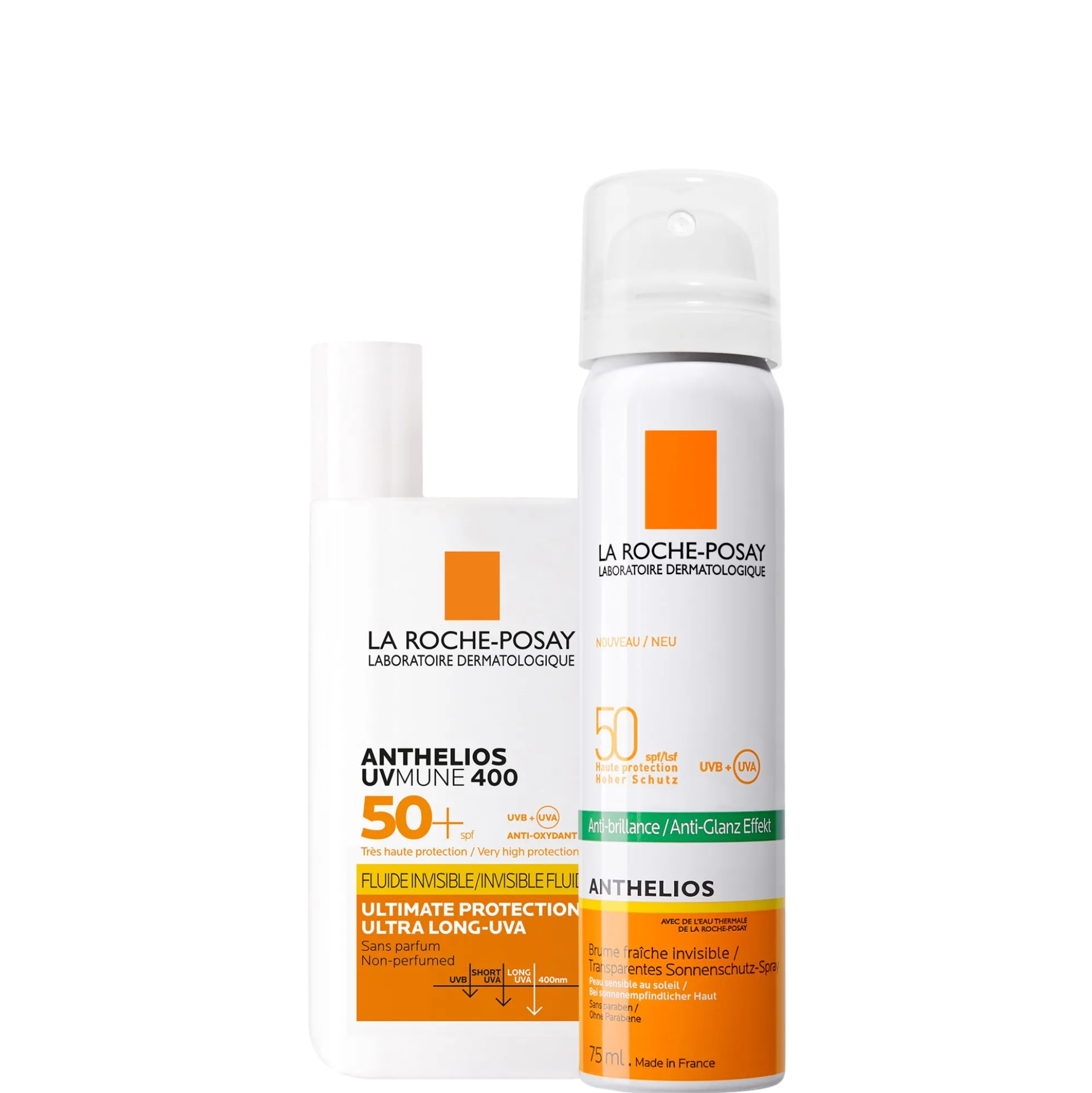 La Roche-Posay Anthelios Sun Protection SPF50+ Routine Bundle