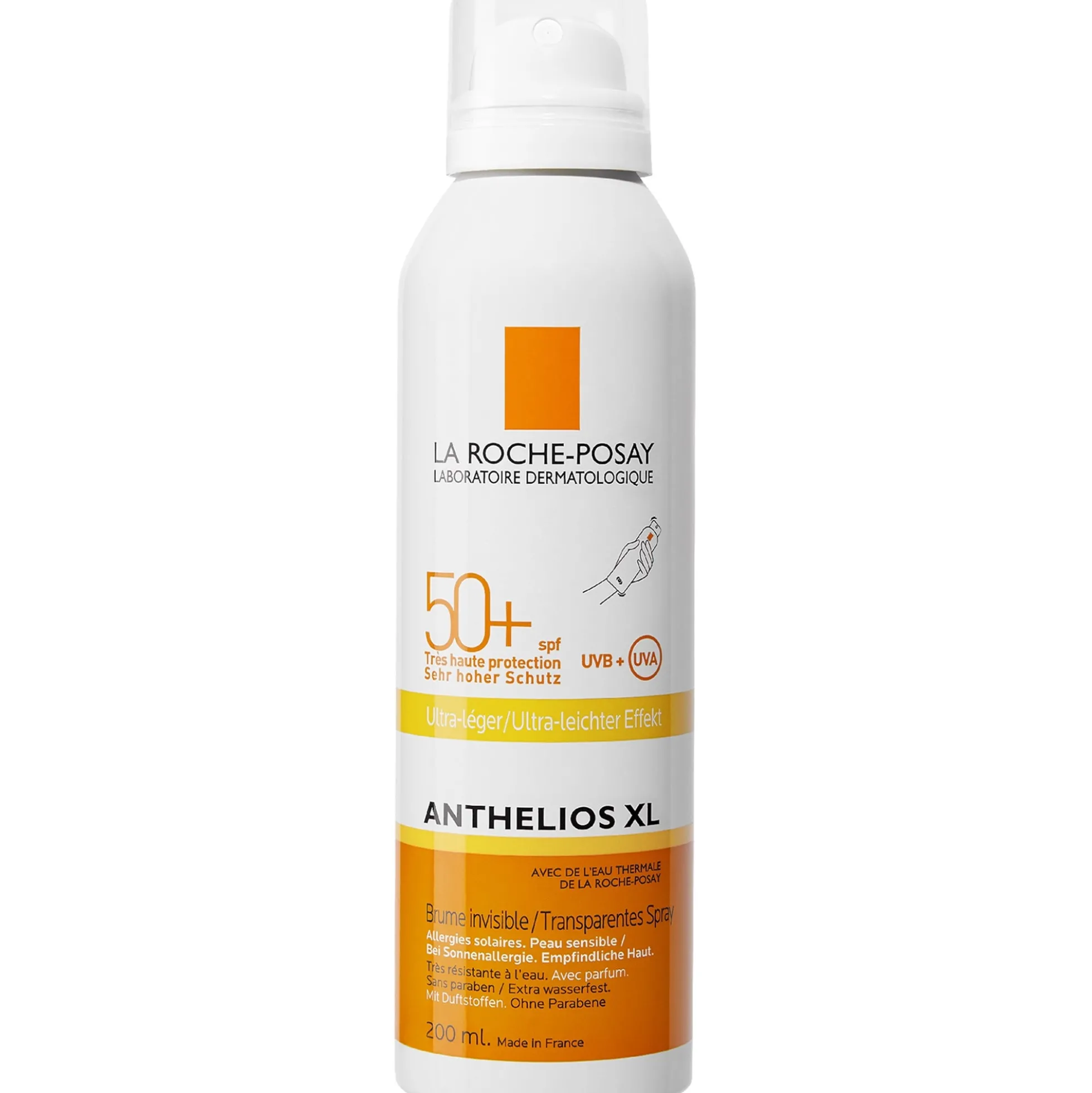 La Roche-Posay Anthelios Ultra-Light SPF50+ Sun Protection Spray 200ml