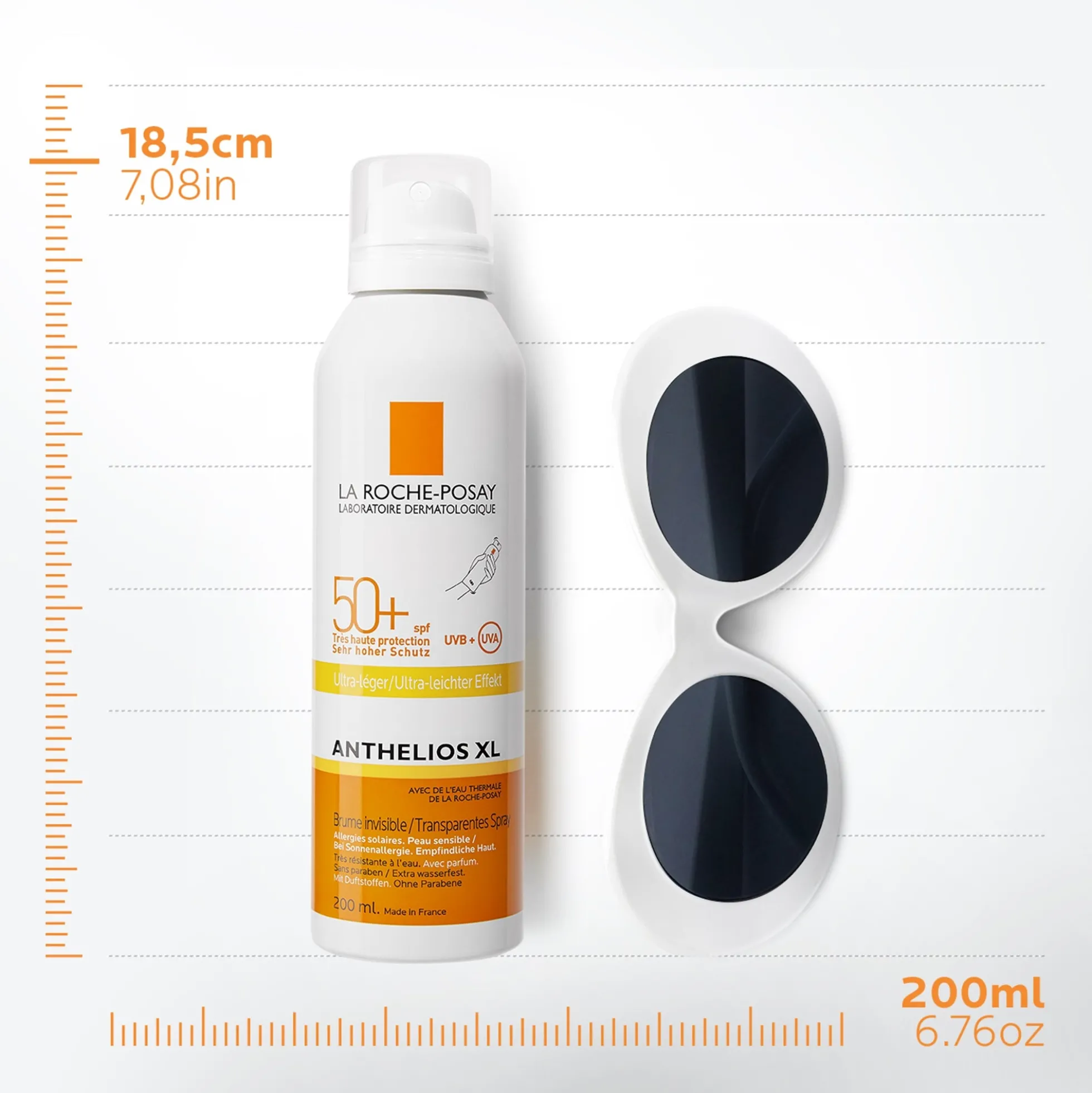 La Roche-Posay Anthelios Ultra-Light SPF50+ Sun Protection Spray 200ml