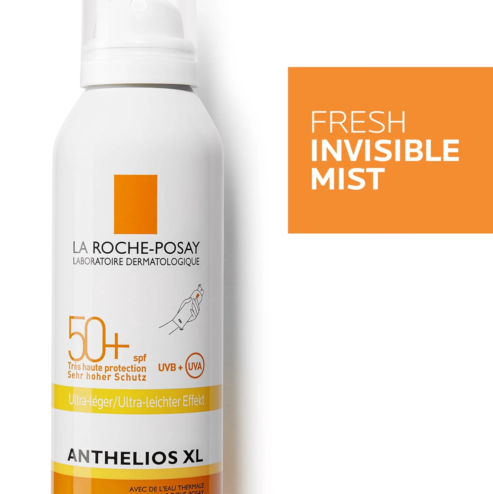 La Roche-Posay Anthelios Ultra-Light SPF50+ Sun Protection Spray 200ml