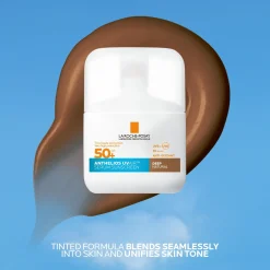 La Roche Posay Anthelios UVAIR Serum Sunscreen SPF50+ Deep with Hyaluronic Acid, Niacinamide & Vitamin E, For all skin types, 50ml