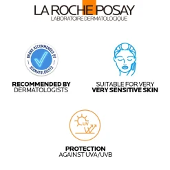La Roche Posay Anthelios UVAIR Serum Sunscreen SPF50+ Deep with Hyaluronic Acid, Niacinamide & Vitamin E, For all skin types, 50ml