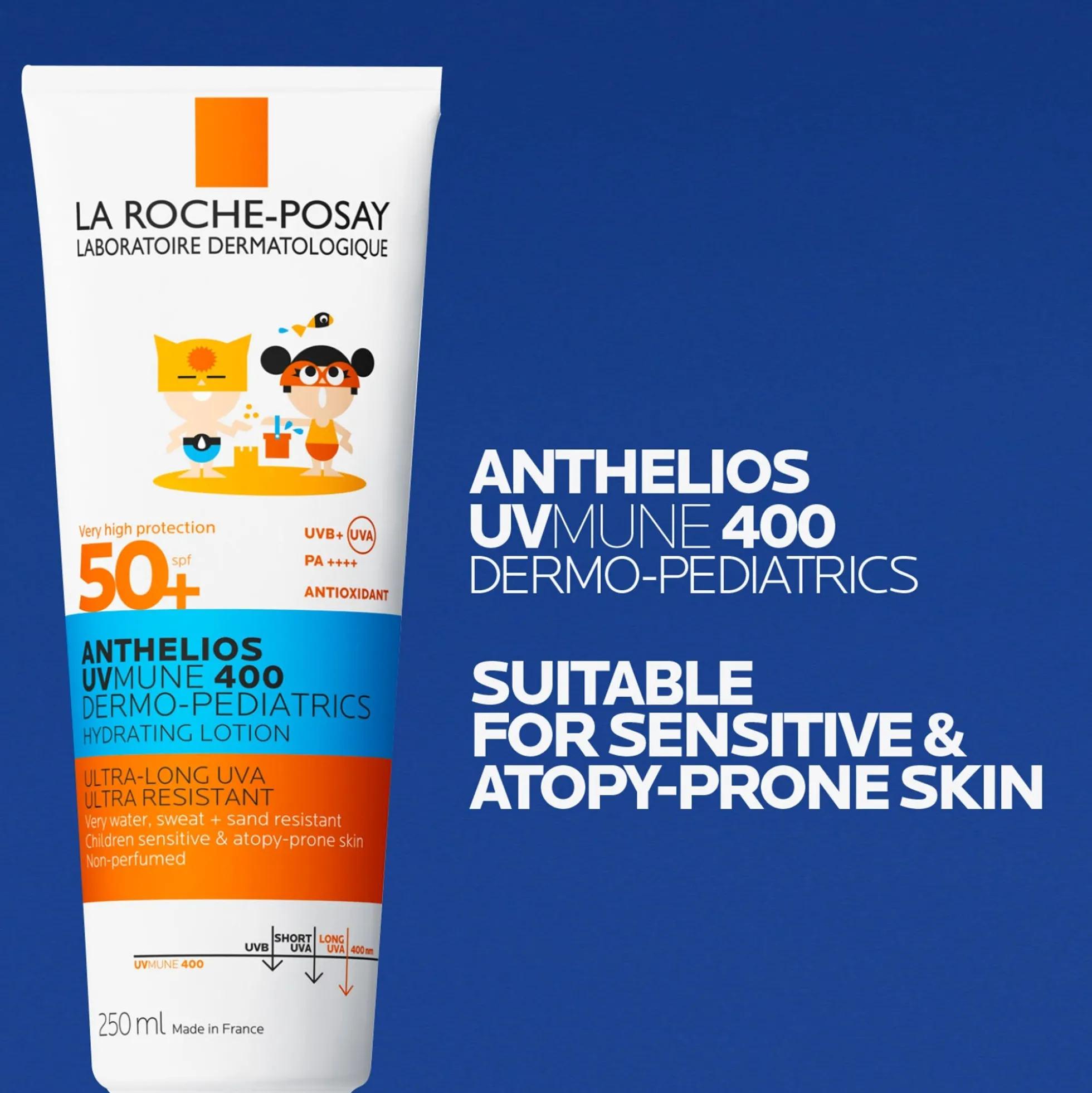 La Roche-Posay Anthelios UVMune 400 Dermo-Pediatrics Kids Hydrating Lotion SPF 50+ 250ml