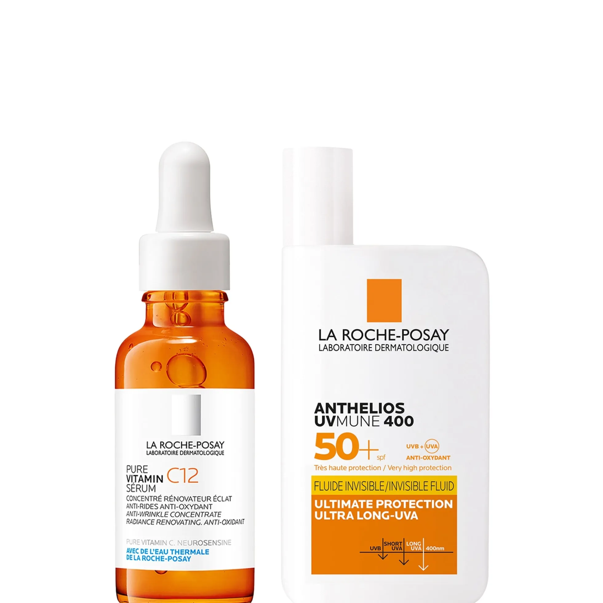 La Roche-Posay Anti-Ageing Skin Glow & Protection Routine with SPF