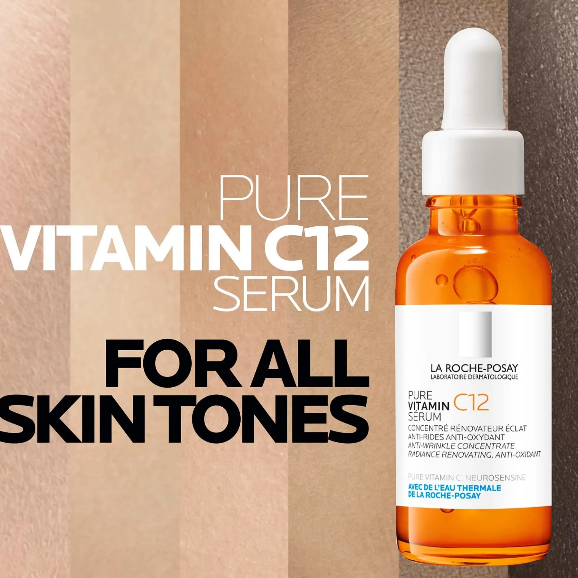 La Roche-Posay Anti-Ageing Skin Glow & Protection Routine with SPF