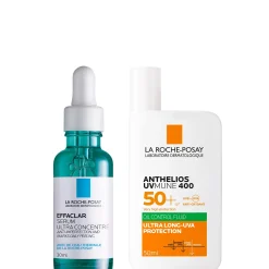 La Roche-Posay Anti-Blemish and Anti-Age Kit: Effaclar Decongesting Multi-Active Serum + SPF50+