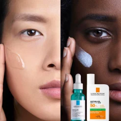 La Roche-Posay Anti-Blemish and Anti-Age Kit: Effaclar Decongesting Multi-Active Serum + SPF50+