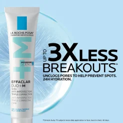 La Roche Posay Anti-Blemish Evening Routine Effaclar Cleanser, Treatment & Patches