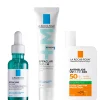 La Roche-Posay Breakout-Fighting and Post-Acne Mark Set: Effaclar Serum, Duo+M Anti Blemish Corrective Care and SPF50+