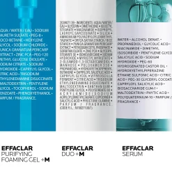 La Roche-Posay Breakout-Fighting Set- High Strength: Effaclar Cleanser, Serum and Corrective Care