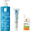 La Roche-Posay Breakout-Fighting Set- Medium Strength: Effaclar Cleanser, Corrective Care and SPF50+