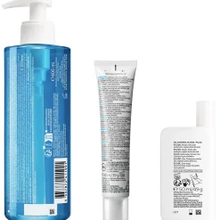 La Roche-Posay Breakout-Fighting Set- Medium Strength: Effaclar Cleanser, Corrective Care and SPF50+