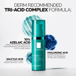 La Roche-Posay Effaclar A.Z. Gel Moisturiser for Breakouts & Ageing with Azelaic, Salicylic and Hyaluronic Acid 40ml