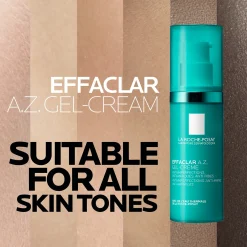 La Roche-Posay Effaclar A.Z. Gel Moisturiser for Breakouts & Ageing with Azelaic, Salicylic and Hyaluronic Acid 40ml