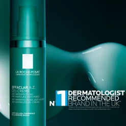 La Roche-Posay Effaclar A.Z. Gel Moisturiser for Breakouts & Ageing with Azelaic, Salicylic and Hyaluronic Acid 40ml