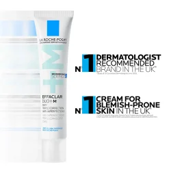 La Roche-Posay Effaclar Duo+M Anti-Blemish Corrective Gel Moisturiser for Oily, Blemish-Prone Skin 40ml