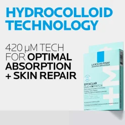 La Roche-Posay Effaclar Duo+M Patch, Multi-Action Imperfection Patch for Breakout-Prone Skin 22 Patches