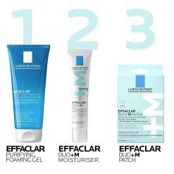 La Roche-Posay Effaclar Duo+M Patch, Multi-Action Imperfection Patch for Breakout-Prone Skin 22 Patches