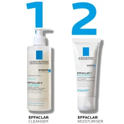 La Roche-Posay Effaclar H Cleansing Cream for Sensitive Blemish-Prone Skin 390ml