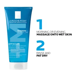 La Roche-Posay Effaclar Purifying Foaming Gel Cleanser for Oily, Blemish-Prone Skin 200ml