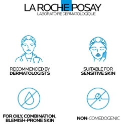 La Roche-Posay Effaclar Purifying Foaming Gel Cleanser for Oily, Blemish-Prone Skin 200ml