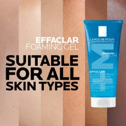 La Roche-Posay Effaclar Purifying Foaming Gel Cleanser for Oily, Blemish-Prone Skin 200ml