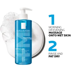 La Roche-Posay Effaclar Purifying Foaming Gel Cleanser for Oily, Blemish-Prone Skin 400ml