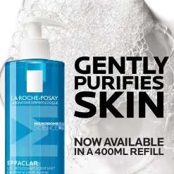 La Roche-Posay Effaclar Purifying Foaming Gel Cleanser for Oily, Blemish-Prone Skin 400ml